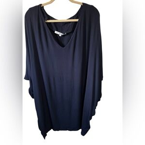 The Tiny Closet Blue Oversized Dress Sz Small